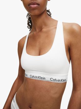 Calvin Klein: Белый бюстгальтер 