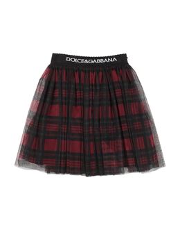 DOLCE & GABBANA: Юбка из фатина 