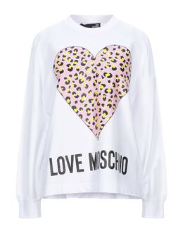 LOVE MOSCHINO: Свитшот с воротником 