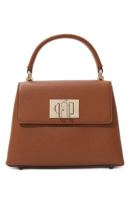 Furla: Коричневая сумка 1927 Mini