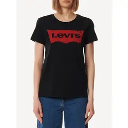 Levi's: Чёрная футболка  The Perfect Tee