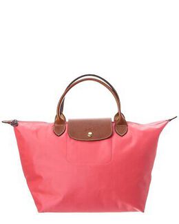 Longchamp: Розовая сумка Le Pliage Original