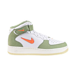 Nike: Оранжевые кроссовки Air Force 1