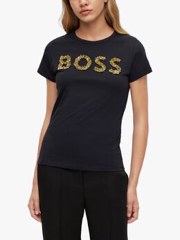 Hugo Boss: Футболка с пайетками