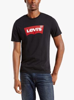 Levi's: Чёрная футболка 