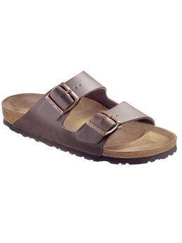 Birkenstock: Коричневые сандалии  Arizona Birko Flor