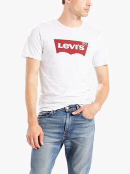 Levi's: Белая футболка 