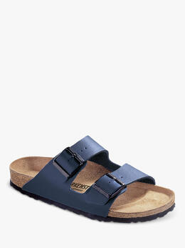 Birkenstock: Тёмные сандалии  Birko Flor