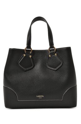 Lancel: Чёрная сумка 