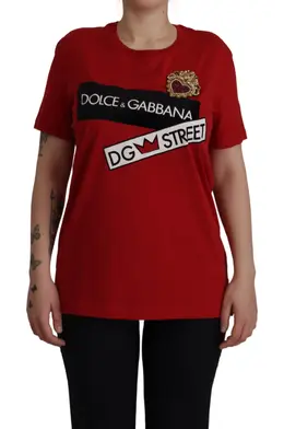 Dolce & Gabbana: Хлопковый топ DG