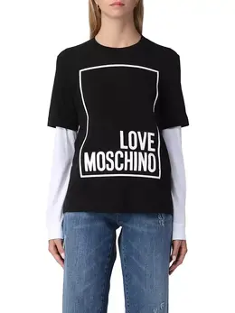 Love Moschino: Чёрный топ