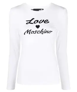 Love Moschino: Белый топ