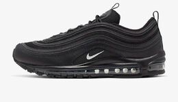 Nike: Чёрные кроссовки Air Max 97