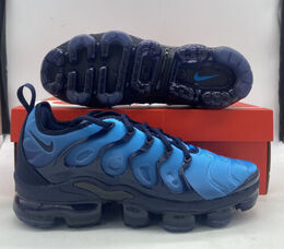 Nike: Синие кроссовки Air Vapormax Plus