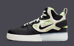 Nike: Чёрные кроссовки Air Force 1