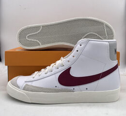 Nike: Красные кроссовки Blazer Mid 77