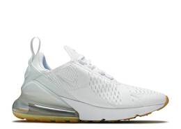 Nike: Белые кроссовки Air Max 270