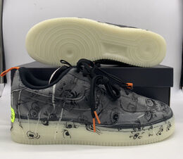 Nike: Белые кроссовки Air Force 1 Low