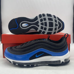 Nike: Чёрные кроссовки Air Max 97