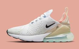 Nike: Коричневые кроссовки Air Max 270