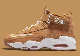 Nike: Бежевые кроссовки Air Griffey Max 1