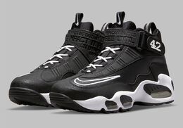 Nike: Чёрные кроссовки Air Griffey Max 1