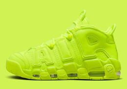 Nike: Чёрные кроссовки Air More Uptempo 96