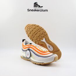 Nike: Оранжевые кроссовки Air Max 97 SE