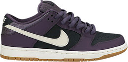 Nike: Тёмные кроссовки  Dunk Low Pro SB