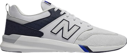 New Balance: Белые кроссовки 