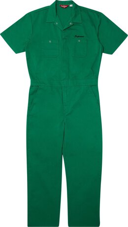 Supreme: Зелёная футболка 
