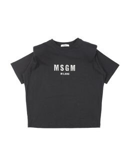 MSGM: Футболка с воротником 