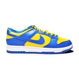 Nike: Голубые кроссовки Dunk Low Retro