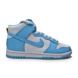 Nike: Белые кроссовки Dunk High