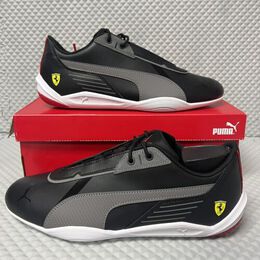 PUMA: Чёрные кроссовки Ferrari