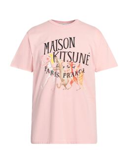 MAISON KITSUNÉ: Футболка с принтом 