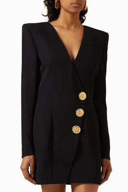 Balmain: Короткое платье