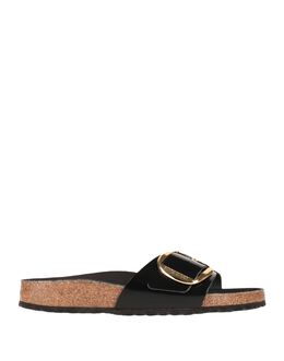 BIRKENSTOCK: Чёрные сандалии 