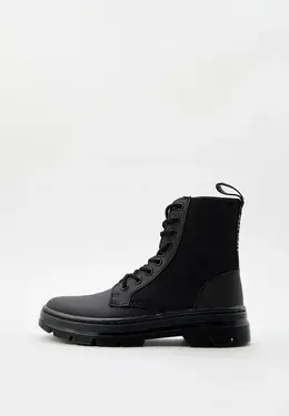 Dr. Martens: Чёрные ботинки 