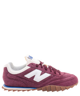 New Balance: Красные кроссовки 