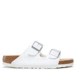 Birkenstock: Белые шлёпанцы Arizona BS