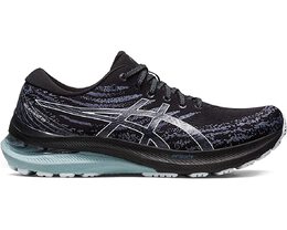 Asics: Чёрные кроссовки Gel-Kayano