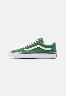 Vans: Зелёные кроссовки  Old Skool