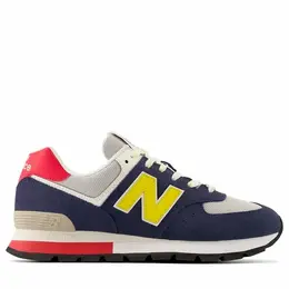 New Balance: Синие кроссовки  574