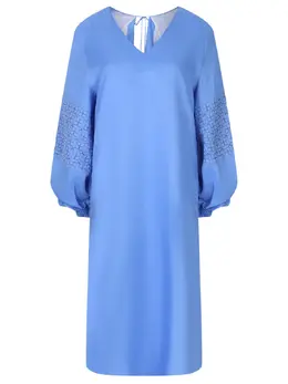 HOLY CAFTAN: Льняное платье 