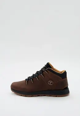 Timberland: Коричневые ботинки 