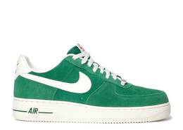 Nike: Зелёные кроссовки Air Force 1 Low