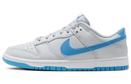 Nike: Голубые кроссовки  Dunk Low Retro