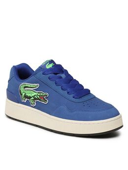 Lacoste: Синие кеды 