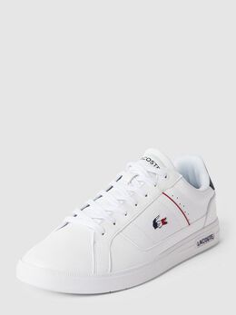 Lacoste: Белые кеды 